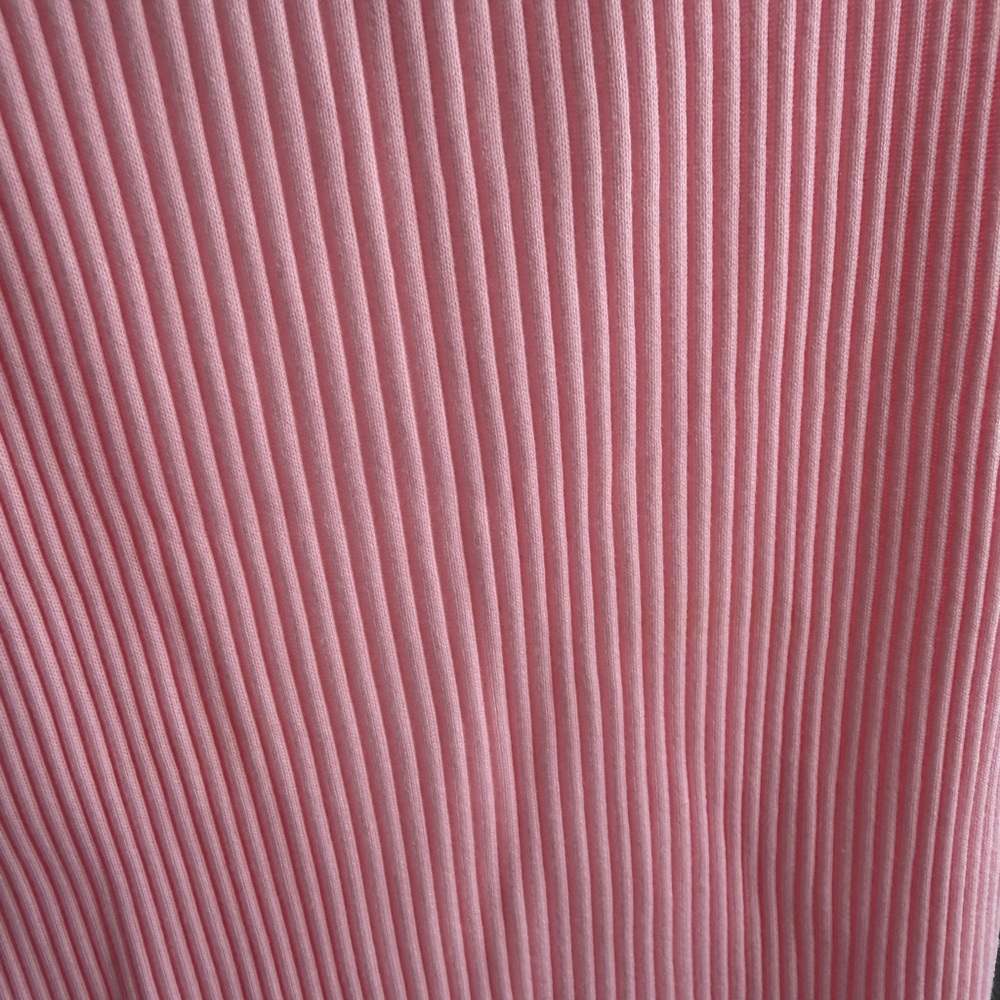 Pink Ribbed Tank Top - Picture 5 of 6